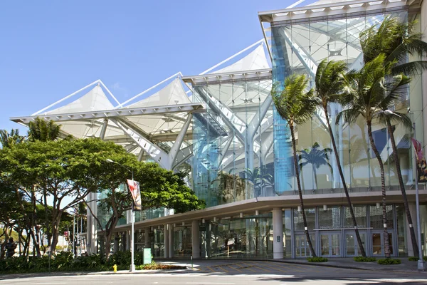 Hawaiian convention center arkitekturen — Stockfoto