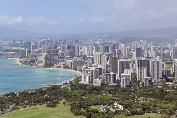 Ciudad de Honolulu — Foto de Stock