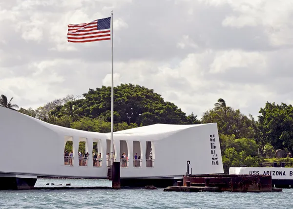 Pearl harbor memorial — Stock Photo, Image