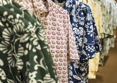 Aloha shirts clipart