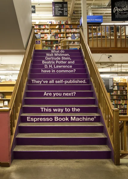 Powells book store, portland Stock Photo