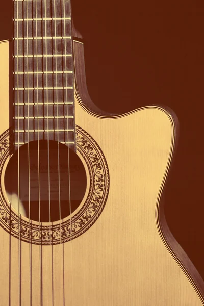 Spaanse klassieke gitaar — Stockfoto