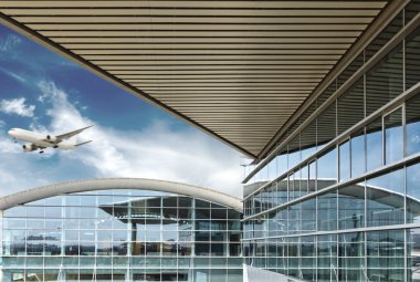 Şehir sahne geçmişi olan uçak