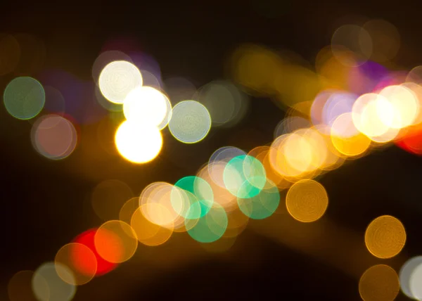Heldere lichten van de kleur groeten — Stockfoto