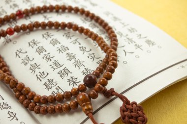 hindu ya da Budist dua boncuklarını, din