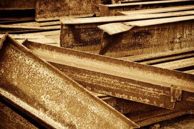 İnşaat demir detay desen