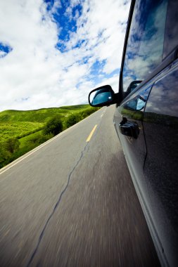 Araba ayna, hız kavramı