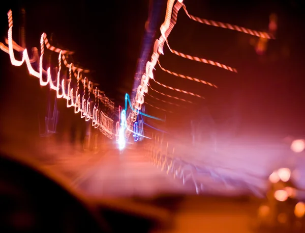 느린 속도 빛 배경 그림 — 스톡 사진