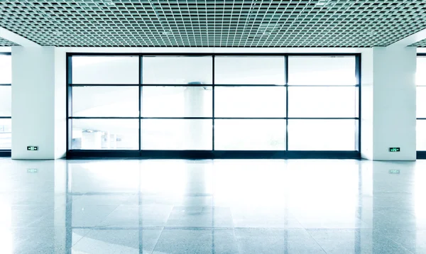 Interior of the modern architectural in shanghai airport. — Stock Photo, Image