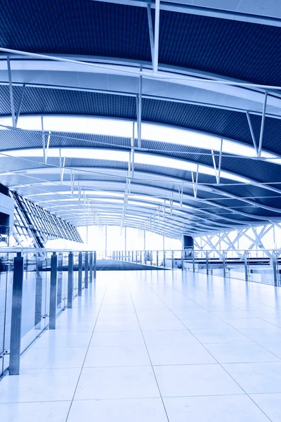 Geschäftsreise Hintergrund über Bahn und Flugzeug, das Konzept — Stockfoto