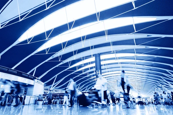 Interior de la arquitectura moderna en shanghai aeropuerto . — Foto de Stock