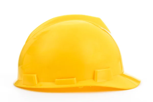 Sarı zor şapka — Stok fotoğraf