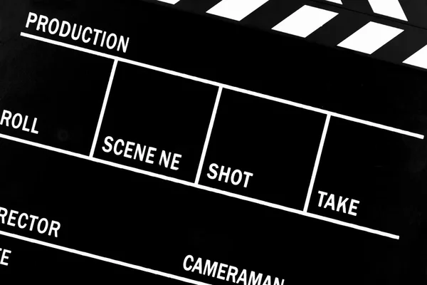 Movie Clapper Board — Stock Photo, Image