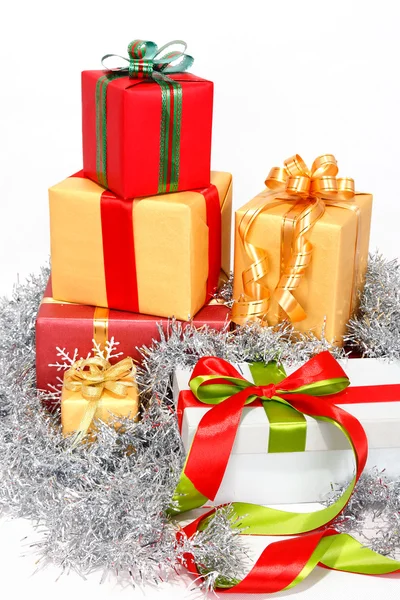 Gift packages Royalty Free Stock Images