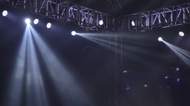Lazer ışınları ile vektör sahne spot