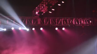 Lazer ışınları ile vektör sahne spot