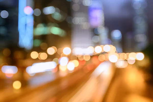 The light trails on the modern building background in shanghai china — Stock Photo, Image