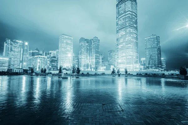 Modernos edificios de oficinas en el centro de Hong Kong . — Foto de Stock