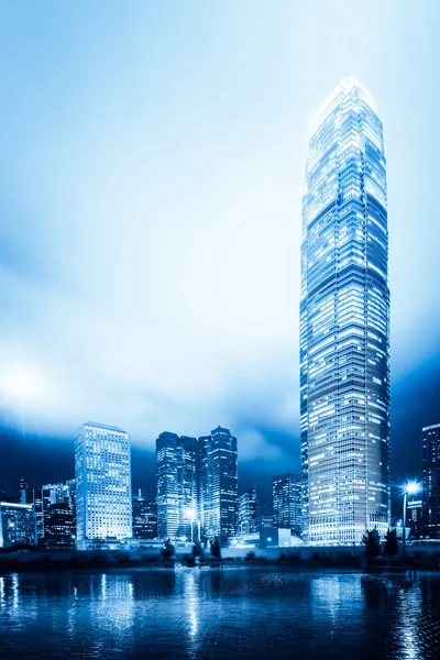 मध्य हांगकांग में आधुनिक कार्यालय इमारतें . — स्टॉक फ़ोटो, इमेज