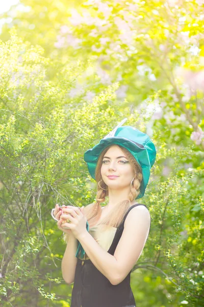 Portrait of a beautiful young woman — Stock Photo, Image