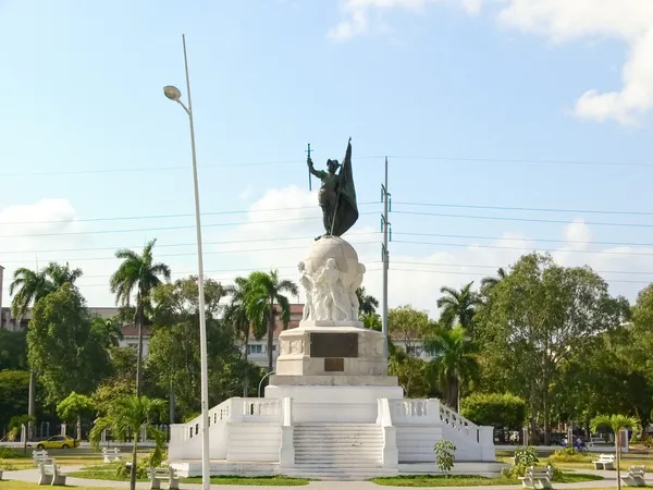 Denkmal für Ritter und König — Stockfoto