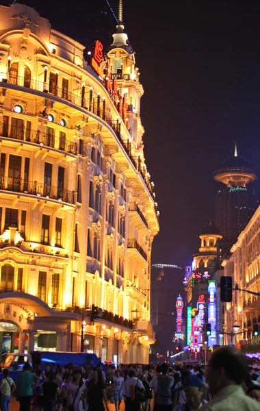 Shanghai-Abend — Stockfoto