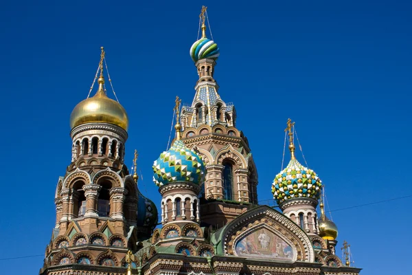 Православный храм Санкт-Петербурга . — стоковое фото