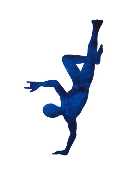 Χορευτής Άνθρωπος Χορό Hip Hop Breakdance Boy Κίνηση Στυλ Ανθρώπινη — Φωτογραφία Αρχείου