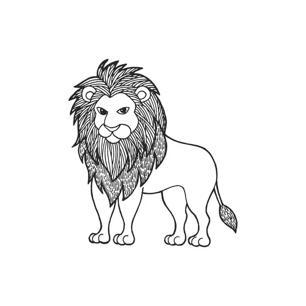 Leo Lion Zodiac Astrology Horoscope Symbol Sign Logo Icon Design — Stock fotografie