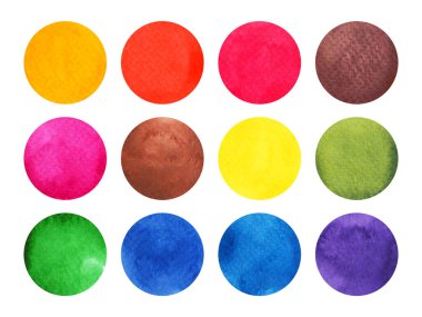 renk desenli modern renkli suluboya resim paleti kağıt illüstrasyon tasarımı el çizimi grafik arkaplan sanatı soyut