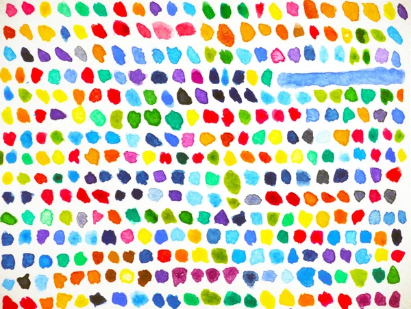 Color Abstracto Colorido Pantone Acuarela Pintura Sobre Papel Ilustración Fondo —  Fotos de Stock