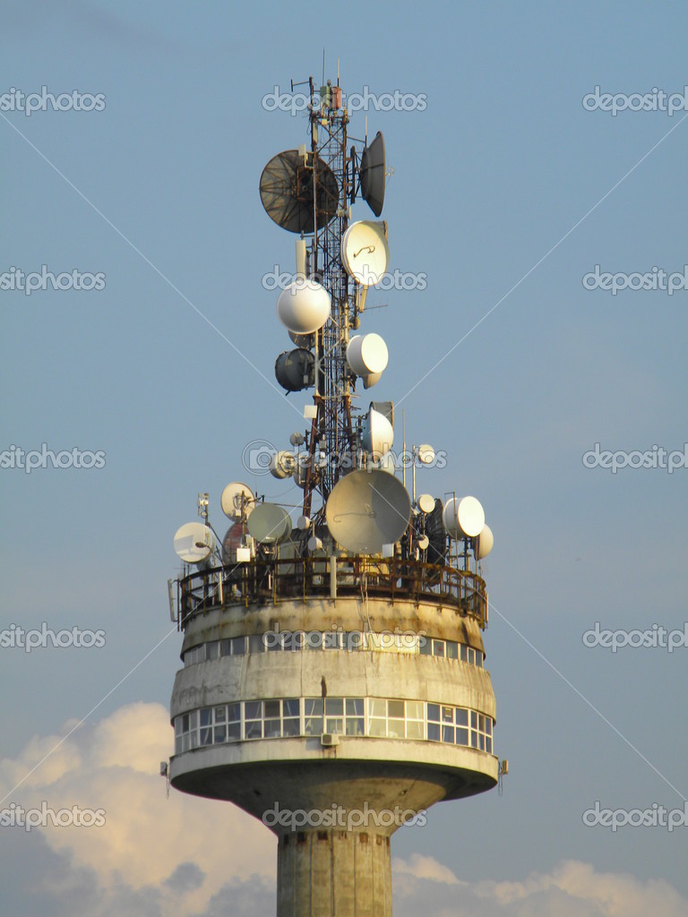 Tv Tower — Stock Photo © ionutbrb #12598277