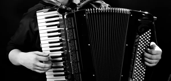 Boutons effilochés d'accordéon — Photo