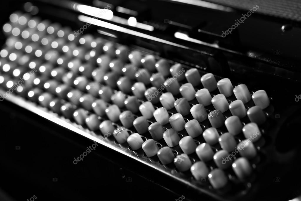 Frayed buttons of accordion — Stock Photo © evasilchenko 40589633