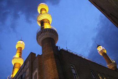 Ulu Cami, çarşı içinde Urumçi, xinjiang, china