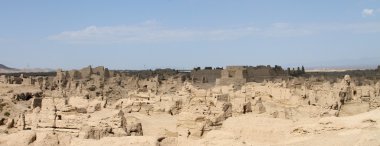 Yarğol bütün resmi Çin xinjiang antik kenti