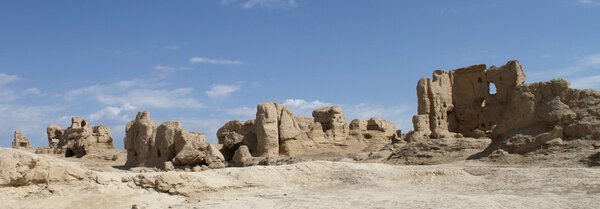 Древние руины Цзяохе, Синьцзян, Китай
