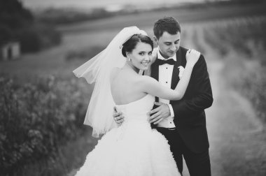 damat ve gelinin poz