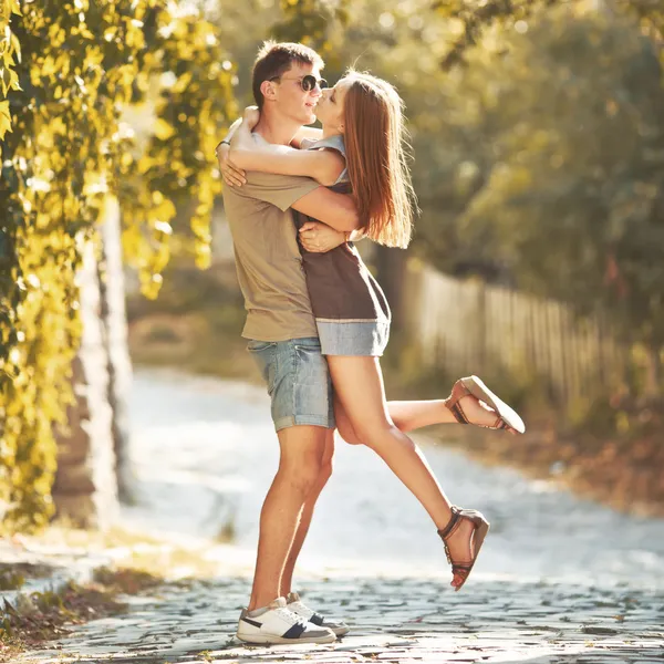 Pareja adolescente — Foto de Stock