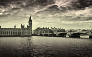 Parlamento ve big ben, london