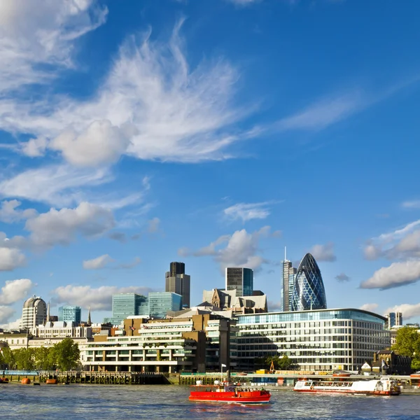 Het financiële district van Londen — Stockfoto
