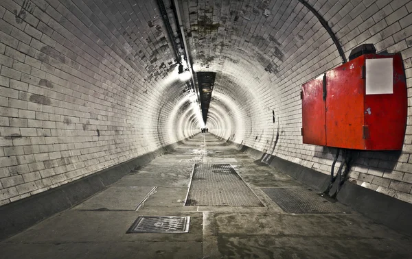 Tunnel pedonale di Greenwich — Foto Stock