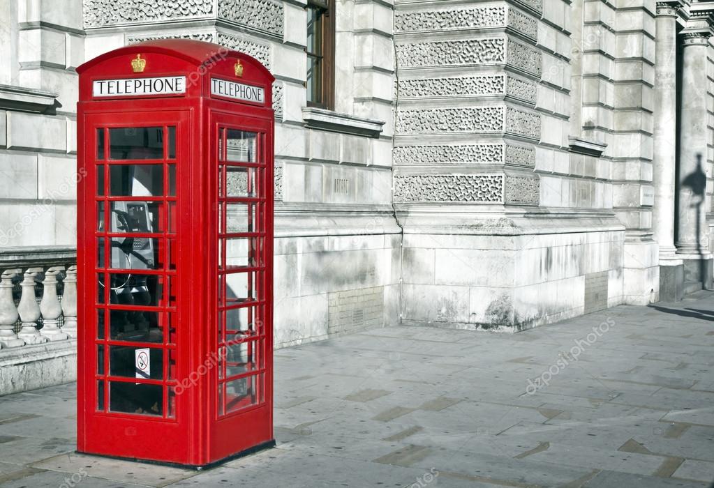 Telephone box in London