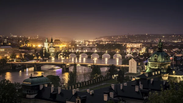 Prag Gecesi — Stok fotoğraf
