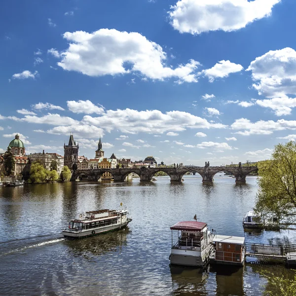 Prague, Charles Bridge (Karluv Most) — Stock Photo, Image