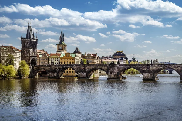 Prag, charles Köprüsü (karluv en) — Stok fotoğraf