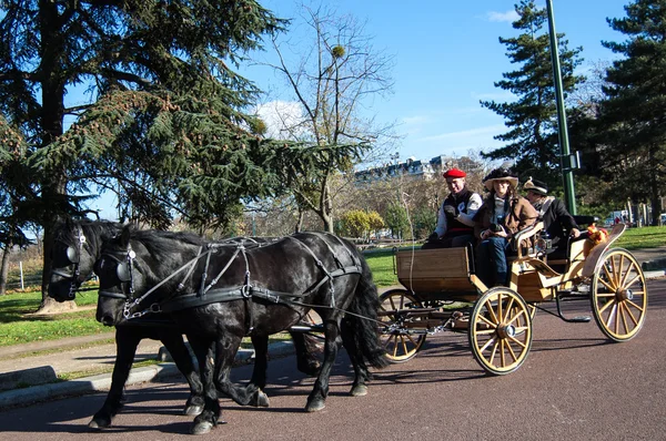 Desfile de caballos de París — Foto de Stock