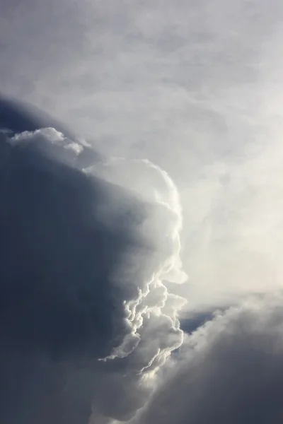 Cara de nuvem — Fotografia de Stock
