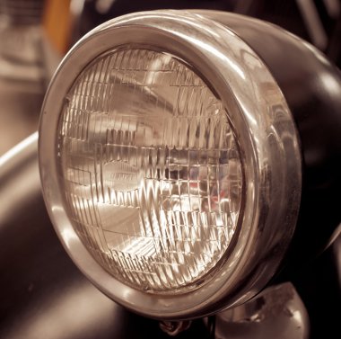 Antique car headlight