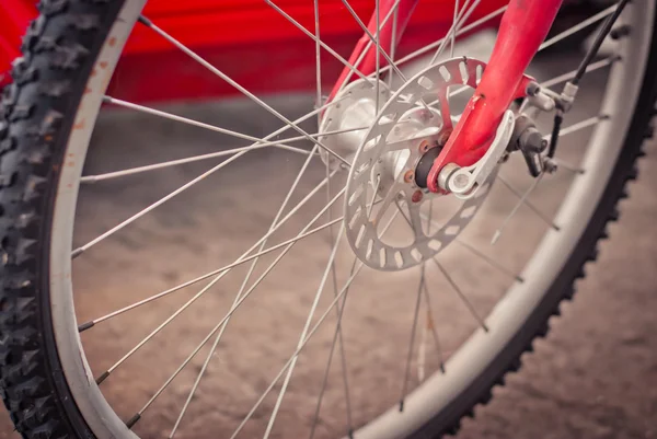 Rueda de bicicleta — Foto de Stock